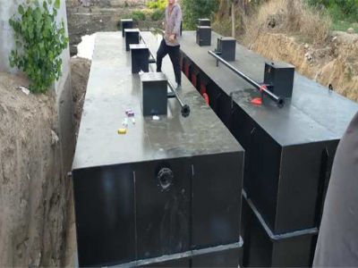 點(diǎn)擊查看詳細(xì)信息<br>標(biāo)題：河北定制的地埋式農(nóng)村污水處理設(shè)備安裝現(xiàn)場 閱讀次數(shù)：3536